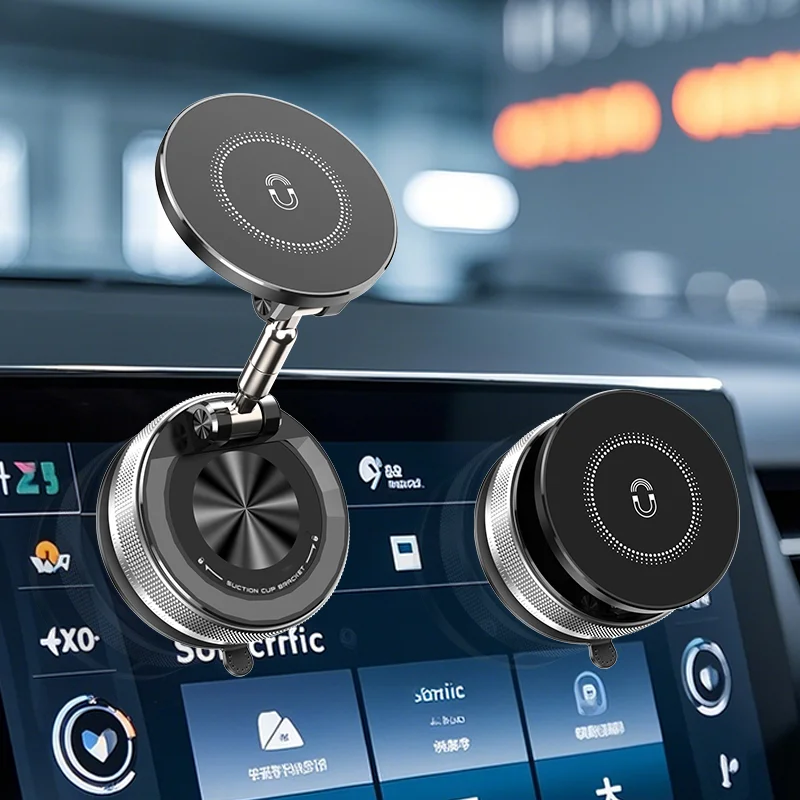 

Metal Magnetic Car Phone Holder Mount for IPhone Samsung Car Bracket