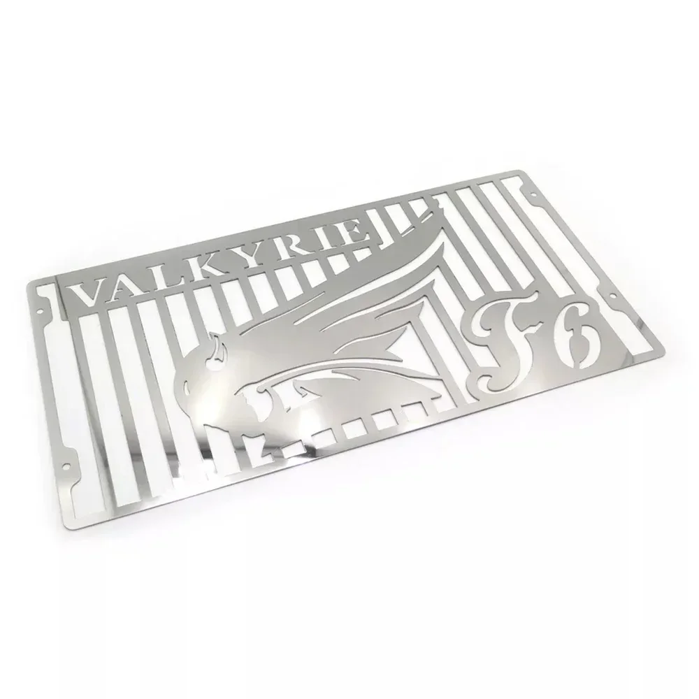 Motorcycle Radiator Guard for Honda VALKYRIE GL1500 All Years Chrome Aftermarket Accessory & Part Stainless Grille Protector