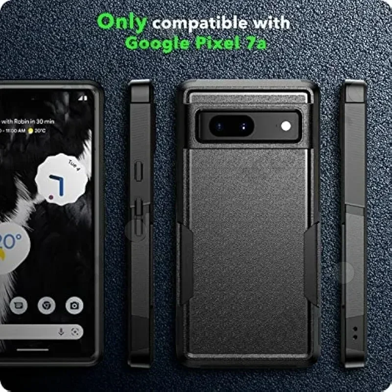 Case For Google Pixel 9 8 Pro 7 6 Pro 7A 6A Heavy Duty Hard Back Slim Anti-Drop Armor Rugged Premium Shockproof Protector Cover