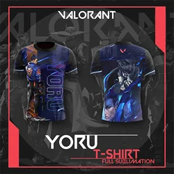 FPS Game Valorant SOVA VIPER 3D Printed Summer Men's O-Neck T-shirt Short Sleeve Oversized T Shirt Tee Tops Men Kids Clothing