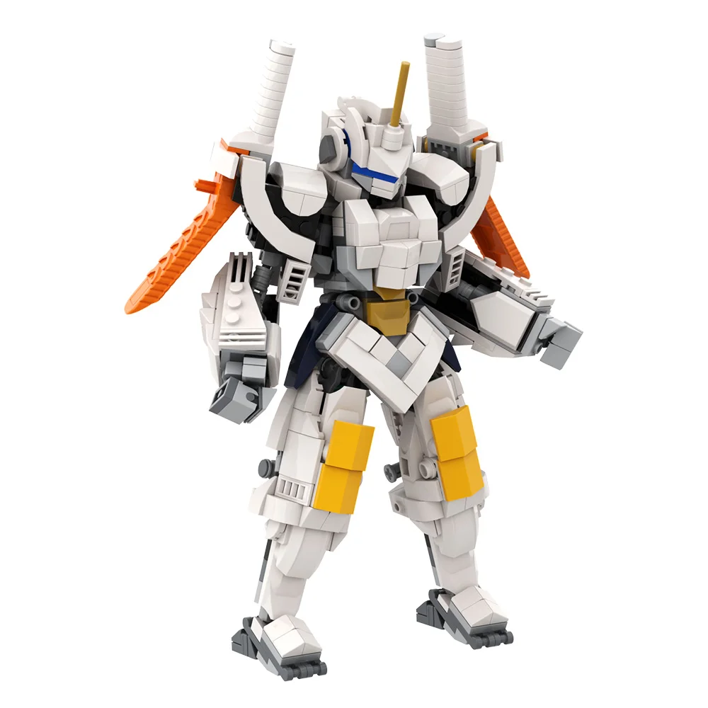 Gobricks MOC ゲームガーディアンロボットビルディングブロックモデルハイテク MechWarrior ロボットレンガ組み立て玩具子供のためのギフト