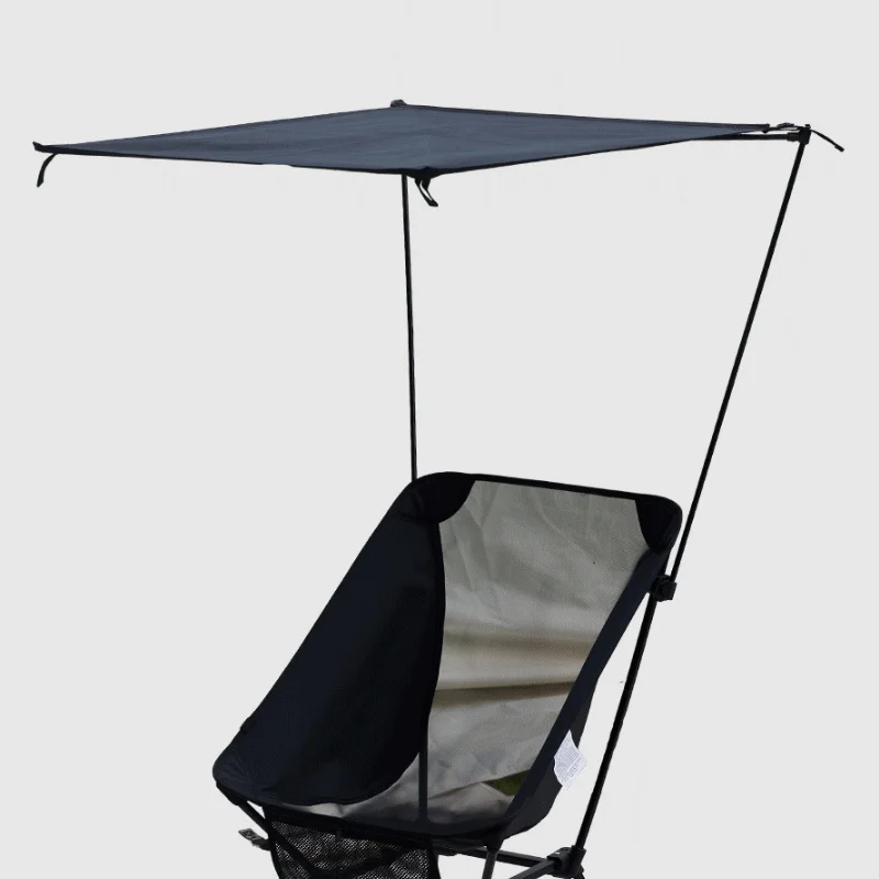 Camping en plein air pliant lune chaise auvent pliant auvent parasol Pergola imperméable Protection UV quatre couleurs disponibles