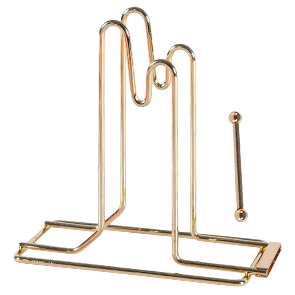 

Metal Ticket Dispenser Holder Raffle Lottery Movie Tickets Resistant Practical Stable Base Smooth Edges Compact