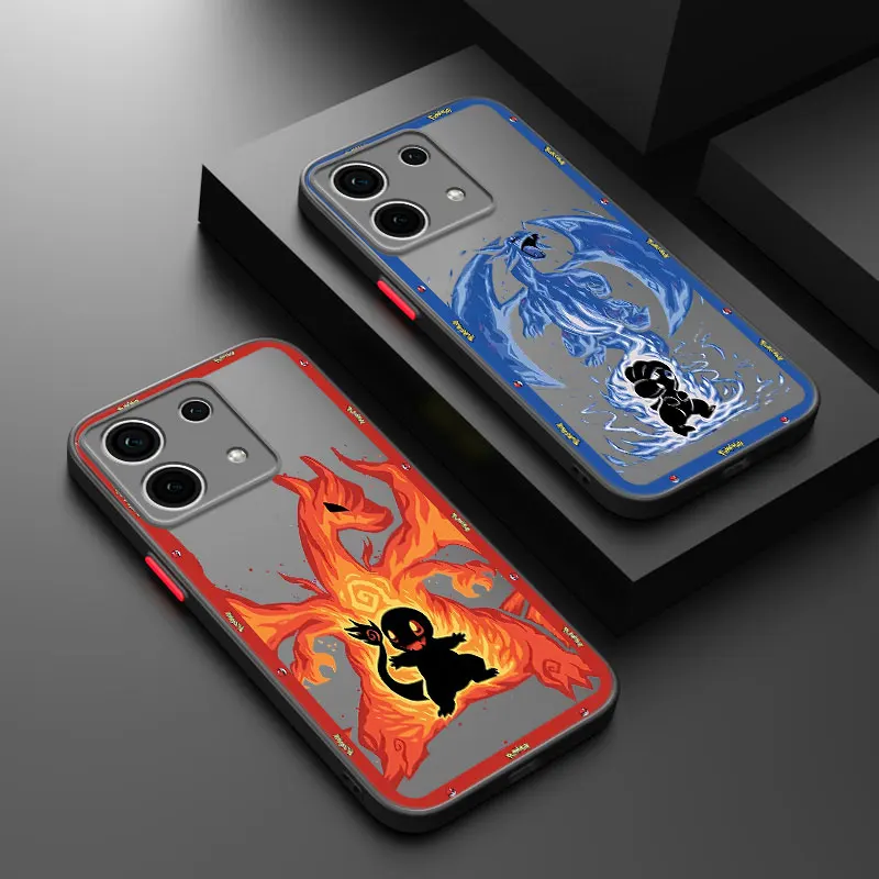 Digimon Monster Adventure Frosted Translucent Phone Case For Redmi 9A 9C 9i 9T 10 Prime 10C K30 K40 S K20 Pro Gaming Plus