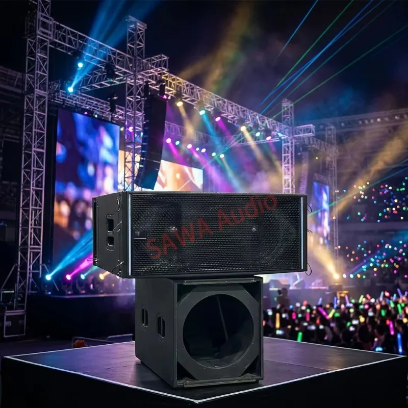 Double 12 Inch 2-Way Active Large Line Array Loudspeaker for Marching Band Large Scale Concert Show