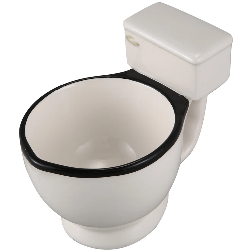 Novelty Toilet Ceramic Mug With Handle 300Ml Coffee Tea Milk Ice Cream Cup Funny For Gifts