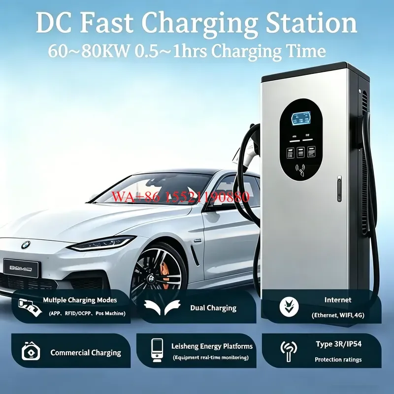 WMWMNU Factory Direct 35-Year Manufacturer Customized 60kW 240kW DC EV Charger CCS2 for Battery Storage Off Grid Solar
