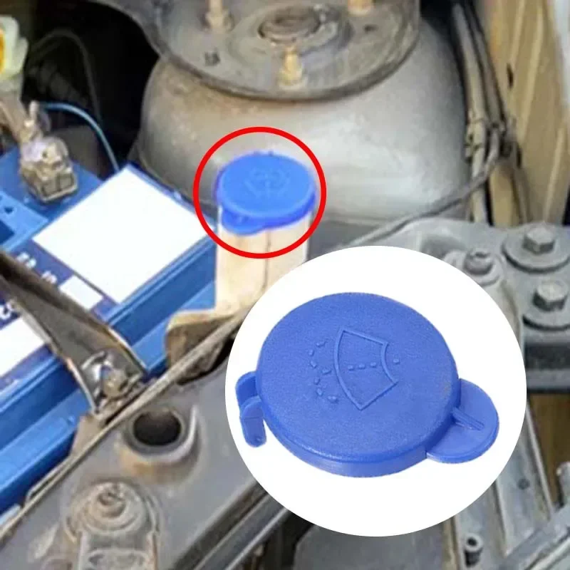 Car Windshield Wiper Washer Fluid Reservoir Cover 1488251 For Ford Fiesta Mk5 2002 2003 2004 2005 2006 2008 Reservoir Water Cap view 3