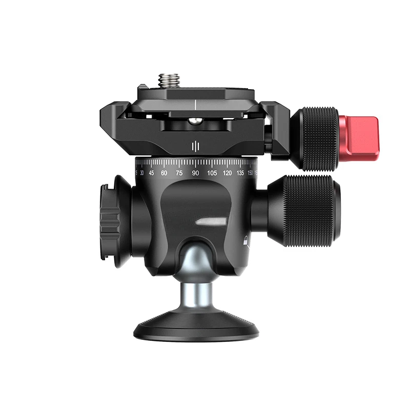 Ulanzi U-120 Upside Down Pan Ball Head, Metal Durable Rotating Panoramic Tripod Ball Head for Camera Accessories