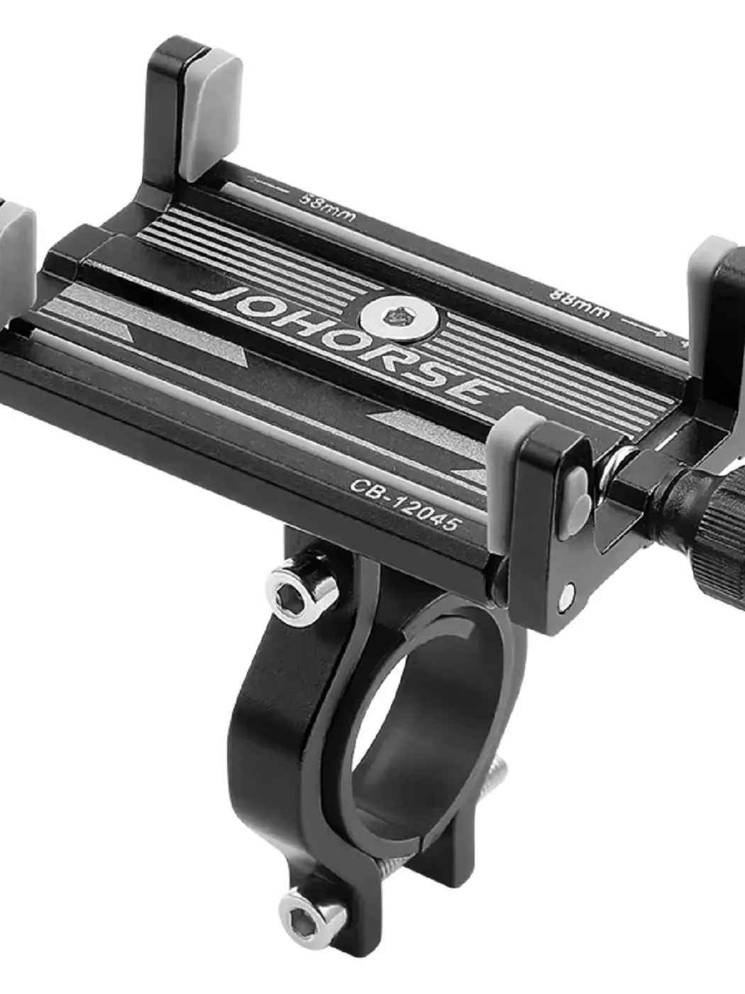 Fiets Telefoonhouder Betrouwbare MTB Telefoonhouder Fiets Houder Aluminium Verstelbare Fiets Telefoonhouder Antislip Houder - afbeelding 2
