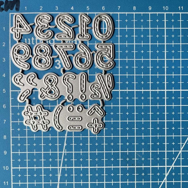 

Metal Cutting Dies Numbers DIY Scrapbooking Embossing Paper Card Crafts Stencils