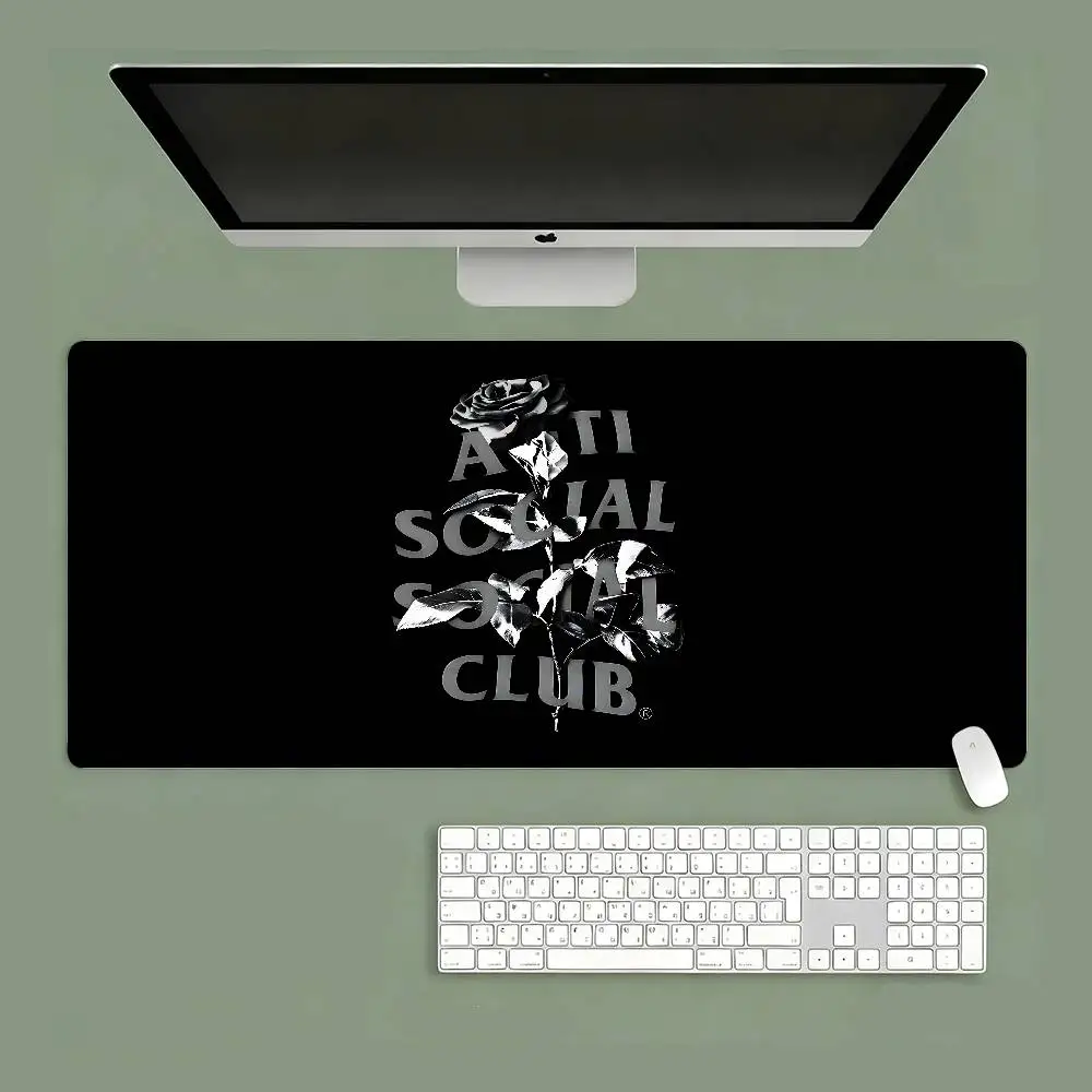 

Fashion H-anti-social Social-clubS Mouse Pad Computer Mat Deskpad Laptop Keyboard Mat Office Large Landscape Mousepad