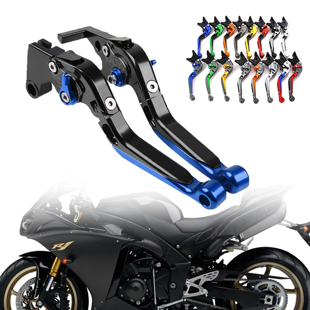 Leviers de frein d'embrayage pour YAMAHA YZFR1 2015 – 2023 YZF R1 R1M RS 2015-2023, accessoires de moto, poignées de commande réglables