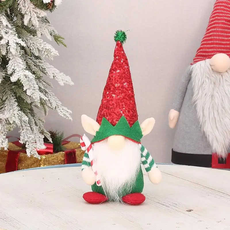 J0MF Dwarf Rudolf Gonk Tomte Dwarf Plush ตุ๊กตาเครื่องประดับตกแต่งของขวัญวันแม่สแกนดิเนเวียน Tomte Rudolf