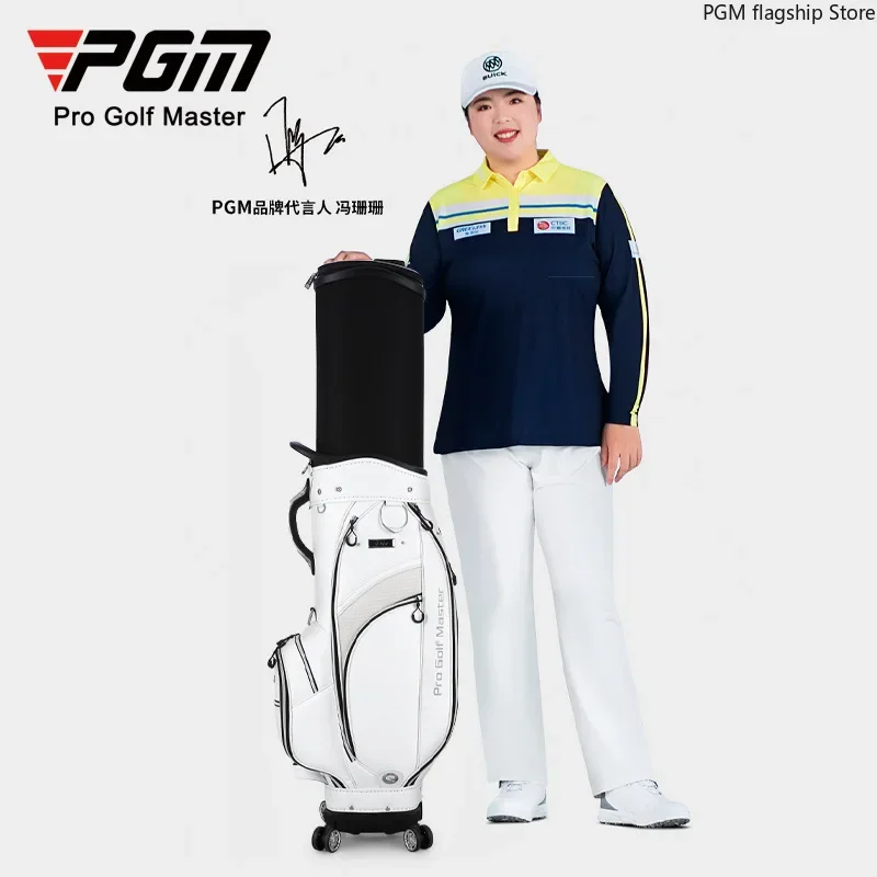 PGM Golf Bag Women's Retractable Waterproof Standard Bag Portable Travel Club Bag QB136