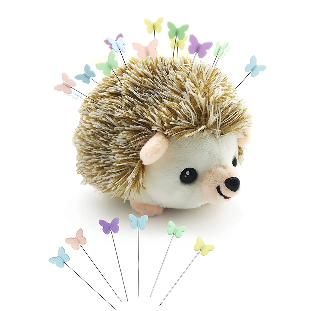 200 pcs 2 inch Näh stifte Flach kopf gerade Stifte Schmetterlings kopf Näh stifte für DIY-Projekte Schneiderin Dekoration