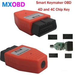 Keymaker OBD for Toyota 4C 4D Chip Key Programmer for Toyota Smart Keymaker Key Maker OBD for Lexus 4D Chip MCP2515 Chip