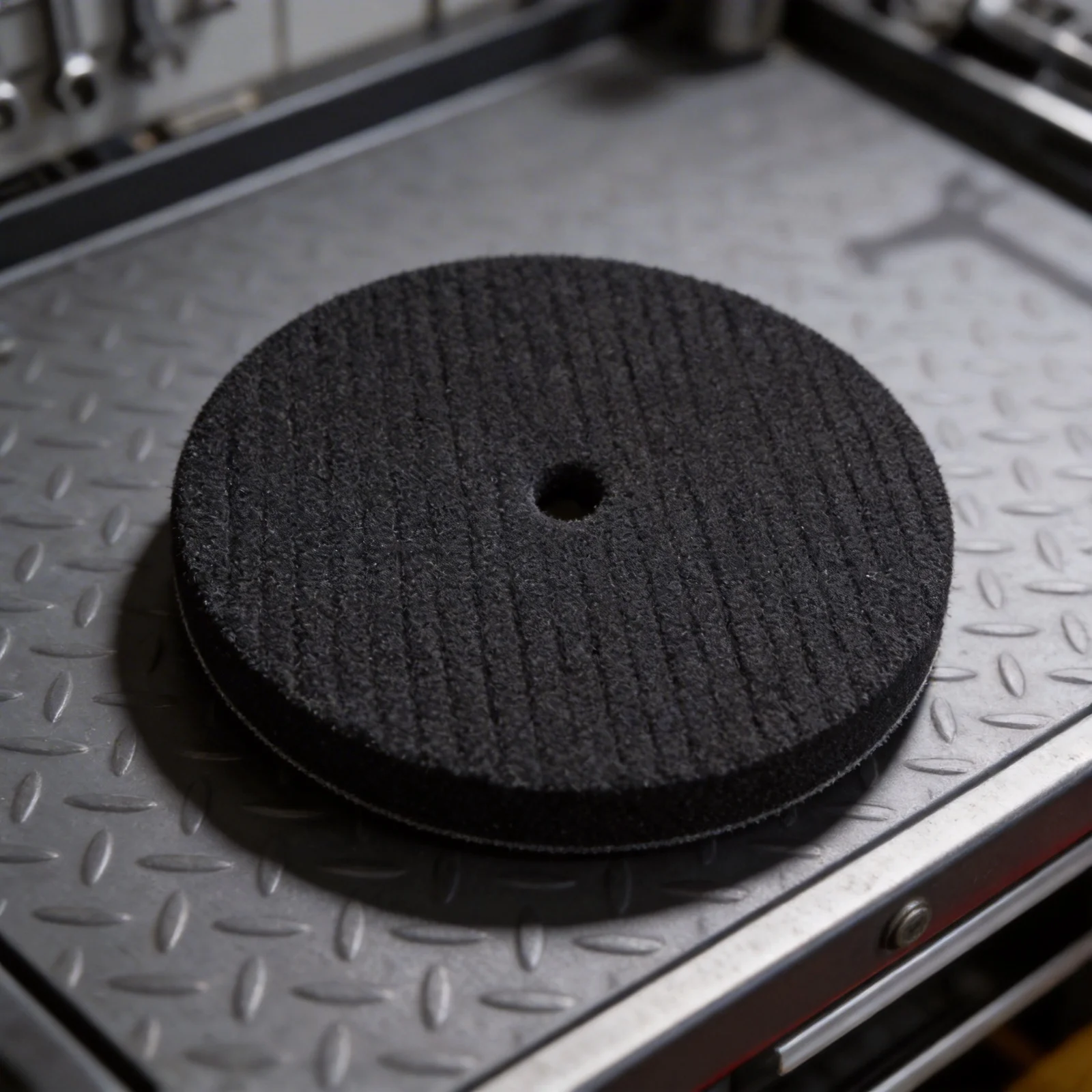Aluminum Polishing Pad for Angle Grinder 125mm Backer Pad For M14 Thread Compatible with Air Polisher for Pad Swapping