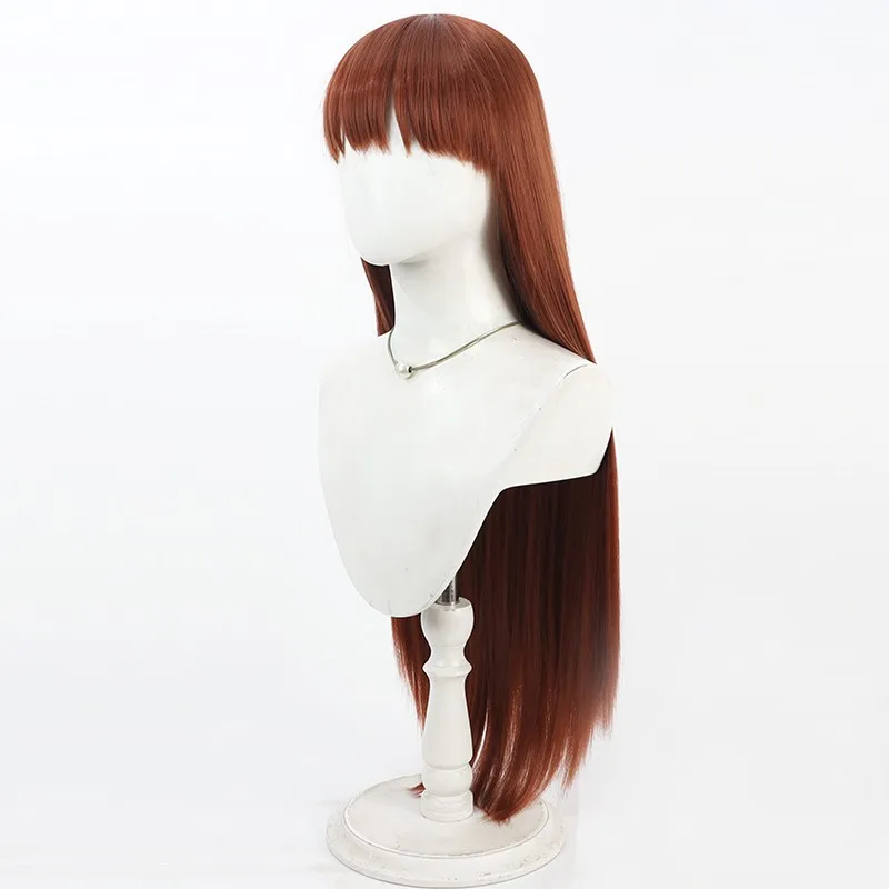 Gioco Solo Livellamento Lee Joohee Parrucca Cosplay Capelli sintetici lunghi resistenti al calore Gioco di ruolo per feste di Halloween + berretto per parrucca