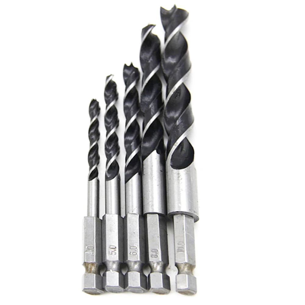 Brocas de albañilería con martillo eléctrico con mango Hexagonal, juego de brocas para hormigón y carpintería, herramienta eléctrica de agujero de escariado