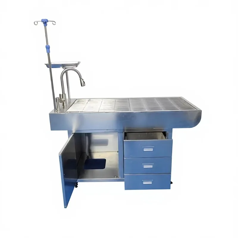 Picture 3: Reusable Pet Cleaning Table for Dog Grooming and Bathing with Veterinary Thermometer Veterinary Sink