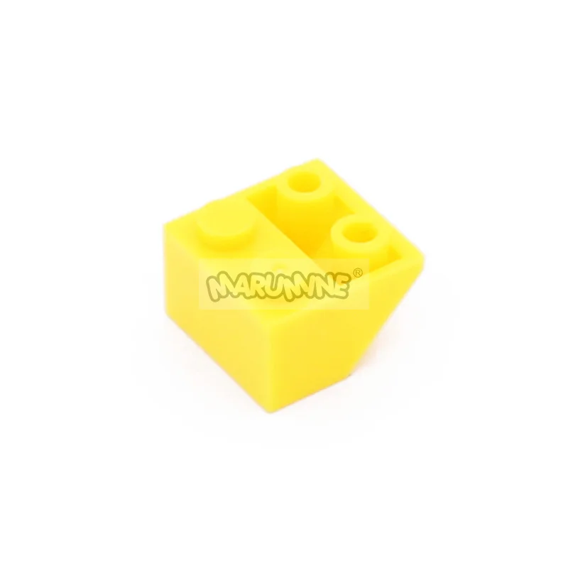 MARUMINE MOC Bricks 100PCS 2x2 45 Inverted Slope Classic Building Blocks Kit Compatible with 3660 City House Roof Accessories image 3