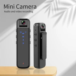 Mini telecamera DV per visione notturna HD 1080P con hotspot WiFi, piccola telecamera sportiva per la casa intelligente, registratore per le forze dell'ordine della polizia all'aperto