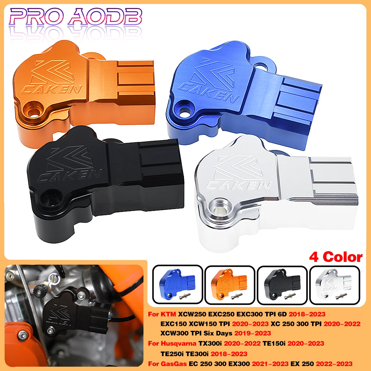 

Motorcycle TPS Sensor Guard For KTM EXC150 XCW150 TPI 2020-2023 XC 250 300 TPI 2020-2022 For Husqvarna GasGas EX Universal parts