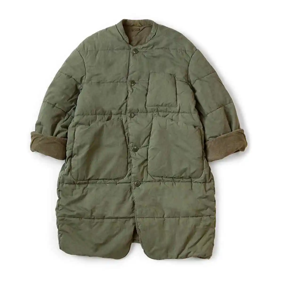 

KAPITAL Fashion Mid Long Cotton Jacket Casual Bread Japanese Coat Thick and Warm Loose Parkas in Winter