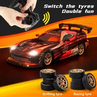 Jjrc Q116 4Wd RC Car Radio Control Machine 1/16 Dodge High-Speed Drift Car Modified Two-Wheel Rc Racing Car Child Toy for Boys