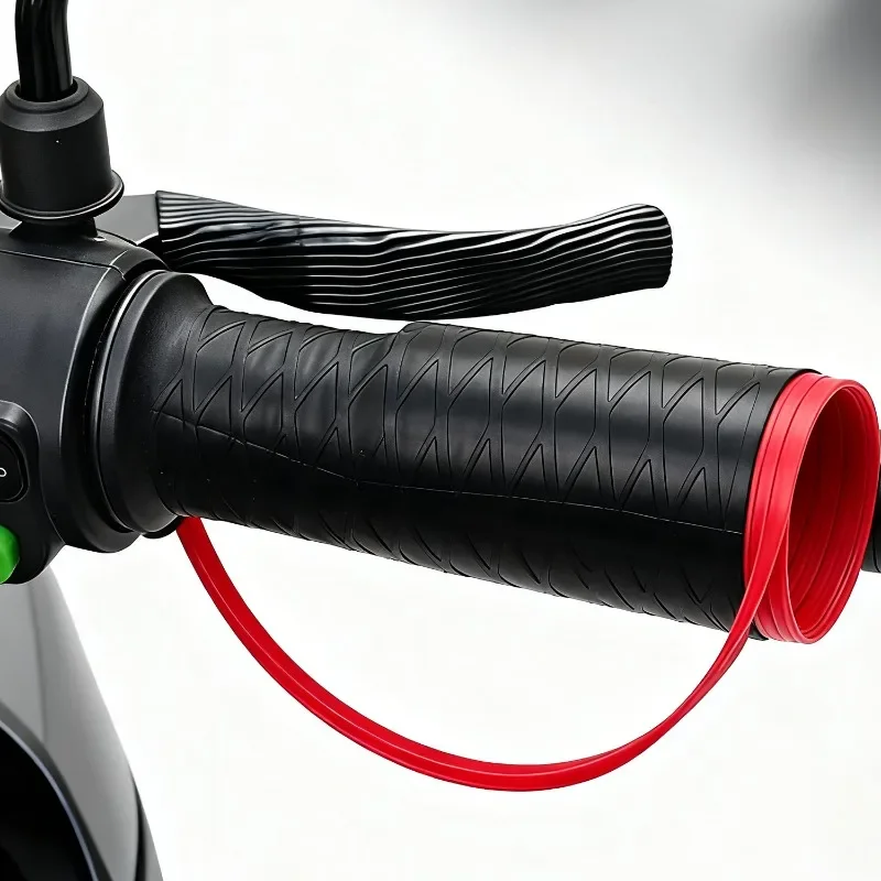 العالمي المضادة للانزلاق سيليكون دراجة نارية تحويل ركوب والعتاد الغطاء الواقي سحب التدريجي دراجة نارية المضادة للانزلاق غطاء المقود #5