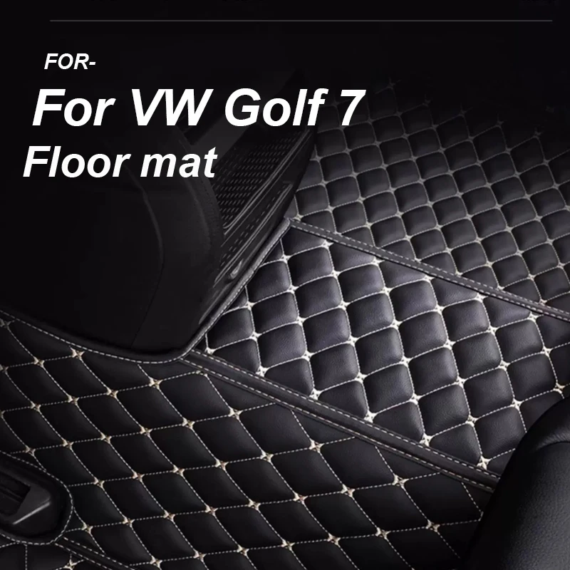 

РОСКОШНЫЕ автомобильные коврики для VW Golf 7 7.5 GTE GTD GTI 2012 ~ 2020 Ковры Кожаный коврик Коврики Коврики Внутренние детали Автомобильные аксессуары