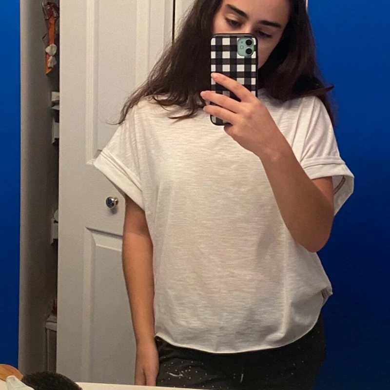 تي شيرت يوجا رياضي جديد للسيدات لعام 2024 تي شيرت فضفاض يسمح بمرور الهواء #3