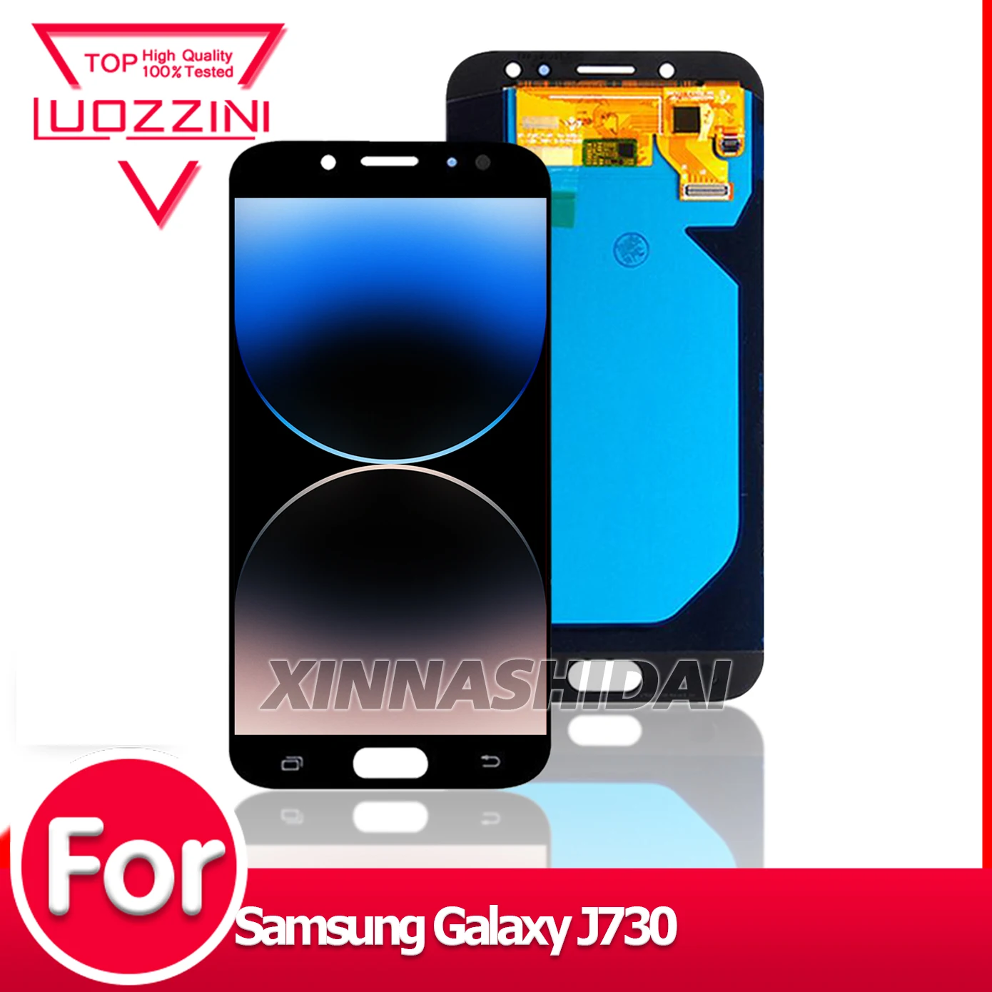 Super oled para samsung galaxy j7 pro 2017 j730 j730f display lcd tela de toque digitador assembléia para samsung j730f display