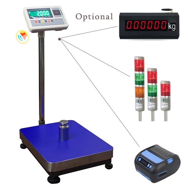 Electronic weighing platform scale 100KG 150KG 200KG 300KG