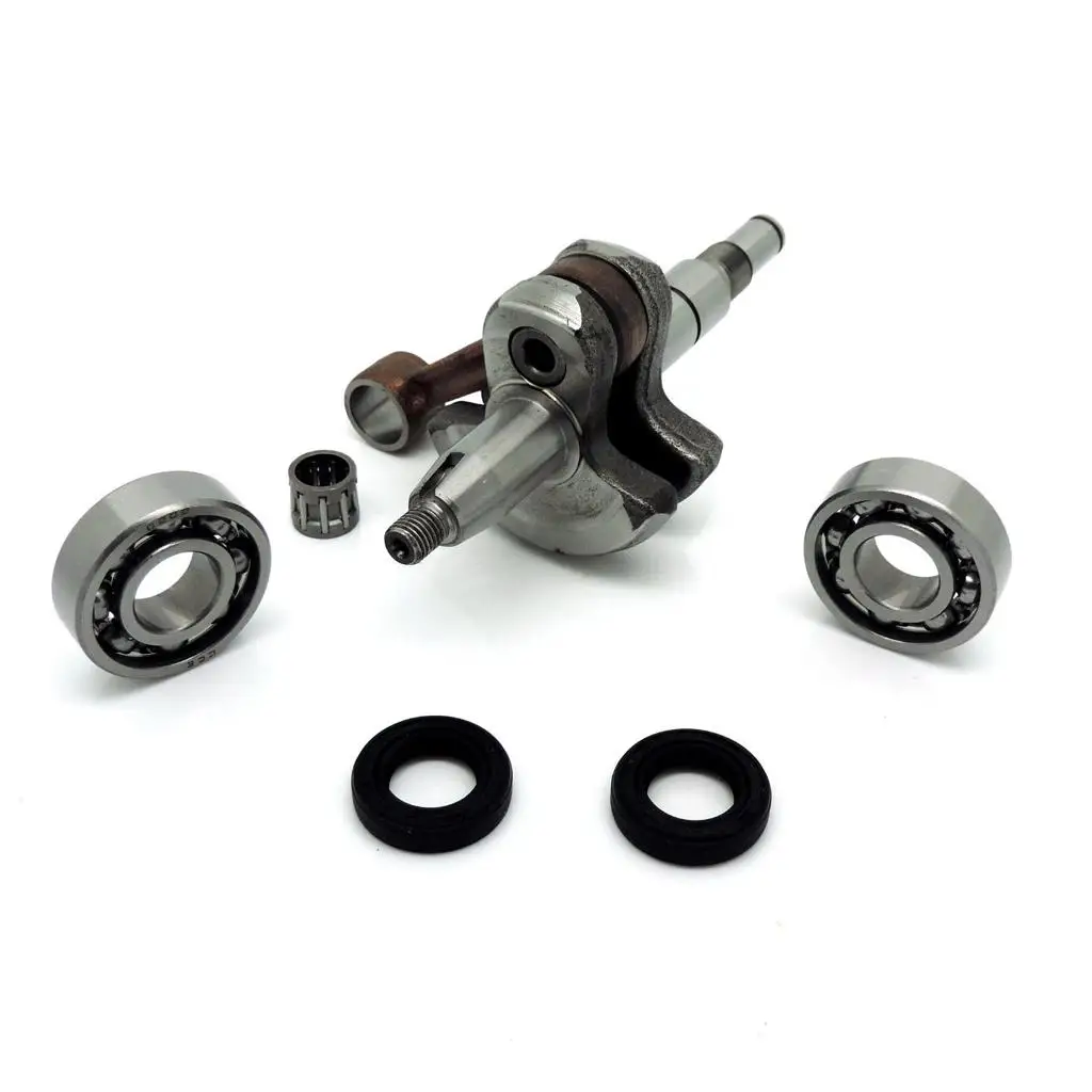 Chainsaw Crank Crankshaft Durable Assembly Steel Material Bearing Oil Seal Kit for MS 025 250