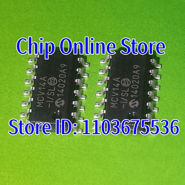 5~100pcs  MCV14A-I/SL  MCV14AT-I/SL  MCV14A  SOIC14  New Original