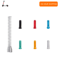 Aluminum Alloy Cable Spring And Colorful Tail Cap For Xtech Brake for Xiaomi M365/Pro Electric Scooter Repair Replacement Parts