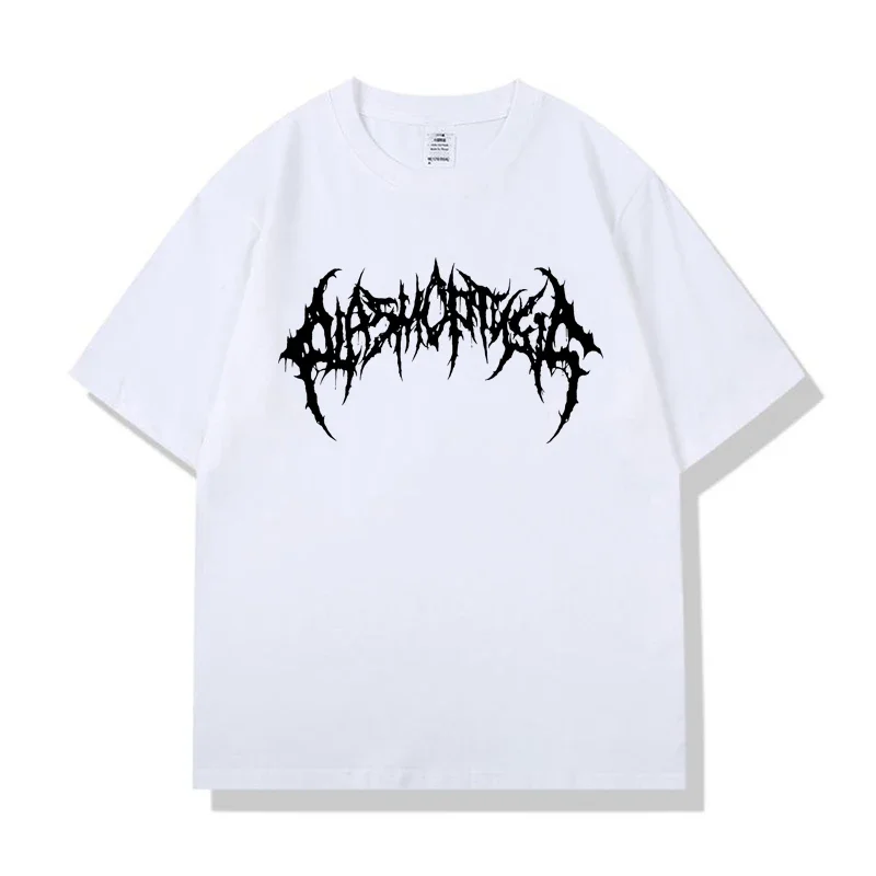 

Женские и мужские футболки в стиле хип-хоп и готика, уличная одежда с графическим принтом, летние хлопковые топы с коротким рукавом, оверсайз футболки унисекс в стиле Харадзюку.