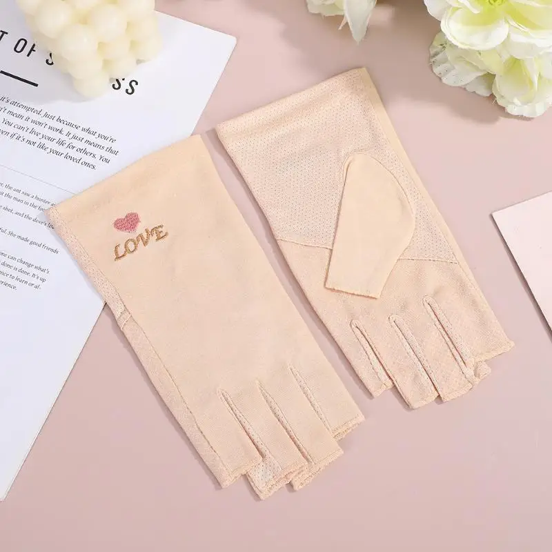 1 Paar Anti-UV-Nagelhandschuhe, UV-Schutz-Gelhandschuhe, fingerlose Nagelwerkzeuge, lichtschützende Handschuhe, LED-Nagellampentrockner, Strahlenschutz – Detail 12