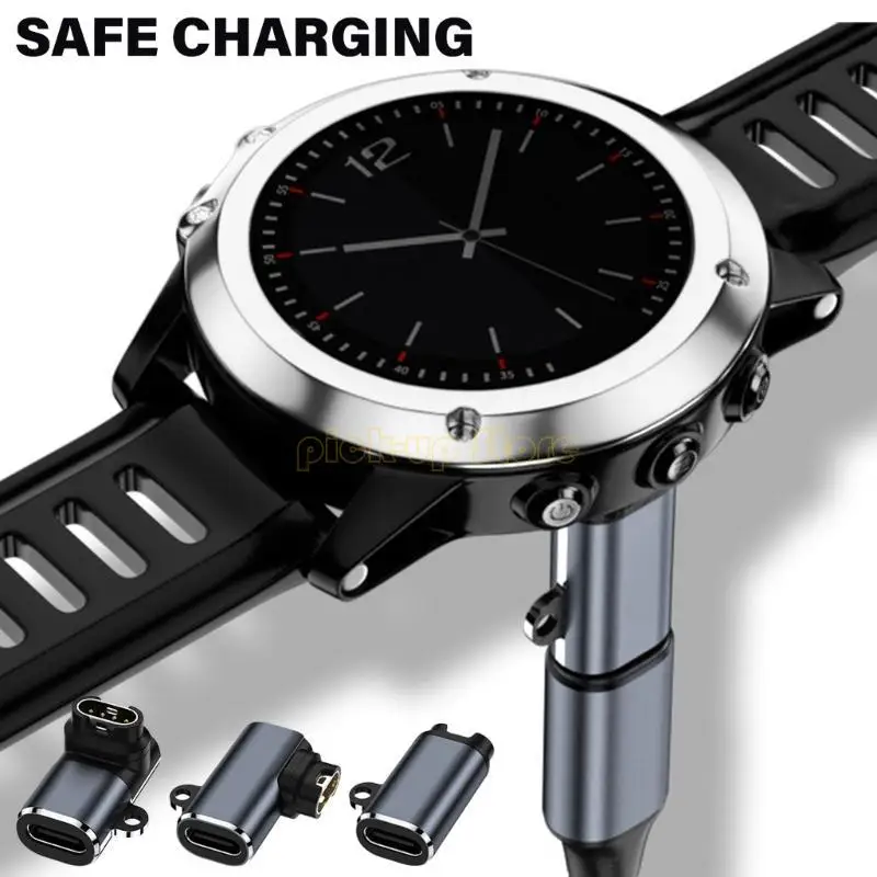 Q5WA Female Type C to Male 4pin Charging Adapter Connector for 7/7X/5S/6/6X