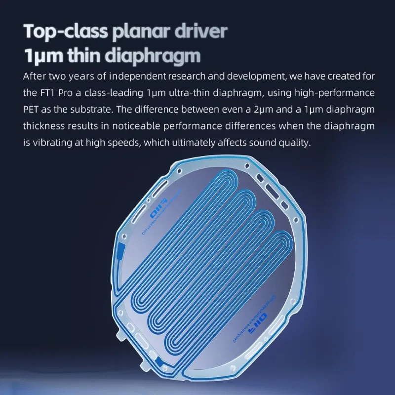FT1 Pro سماعات رأس سلكية مغناطيسية مفتوحة الظهر هاي فاي للمنزل، الاستوديو، التسجيل، حساسية عالية (أسود) #4