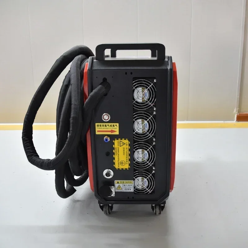 Mini soldadores láser de fibra portátiles automáticos refrigerados por aire, 1000W, 1500W, 4 en 1, soldadura láser de fibra portátil Raycus IPG JPT
