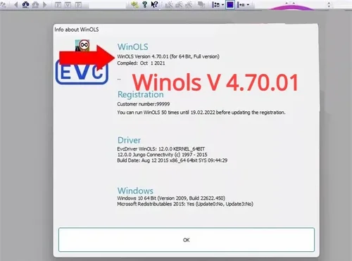 Imagen 2 del producto La más nueva herramienta de programación de ECU Winols 4,7 Software + archivos Damos de 93GB + ECM TITANIUM 26100 + herramienta de servicio Immo V1.2 + guía de vídeo de instalación