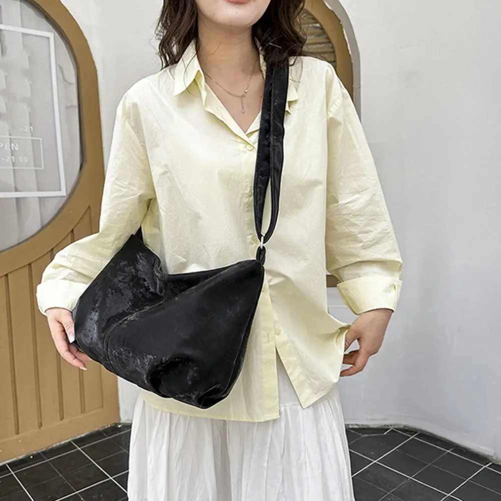 

Crossbody Bag with Zipper Closure Stylish Women's Satchel Crossbody Bag with Adjustable Strap for Life for Shopping for Women
