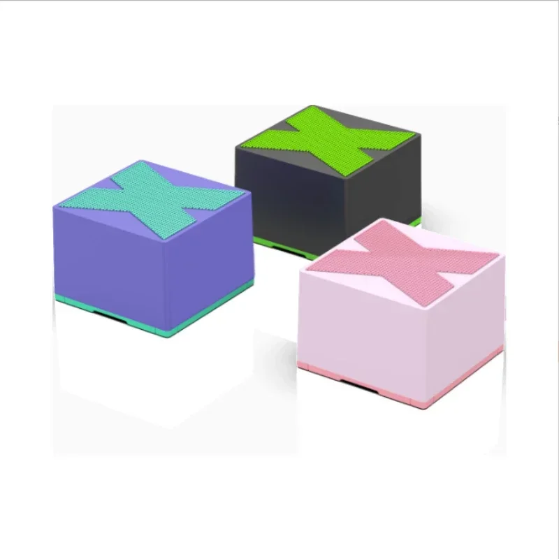 SOTAMIA TWS Altavoz Bluetooth inalámbrico Audio exterior Hifi música Mini altavoz portátil pequeño cañón de acero conectado en serie