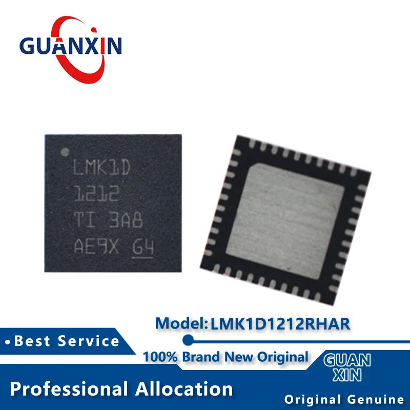 

100% New electronics LMK1D1212RHAR LMK1D1212RHAT VQFN-40 Marking LMK1D1212