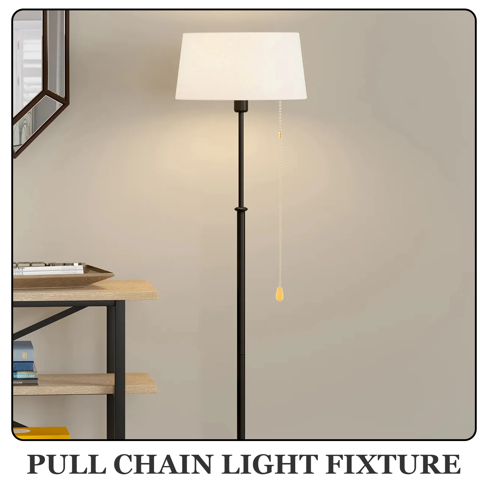 

【】Pull Chain Switch For Lamp Light Fixture Sturdy Durable Bathroom Silent Cord Switch Lamp Accessory Diy Lighting