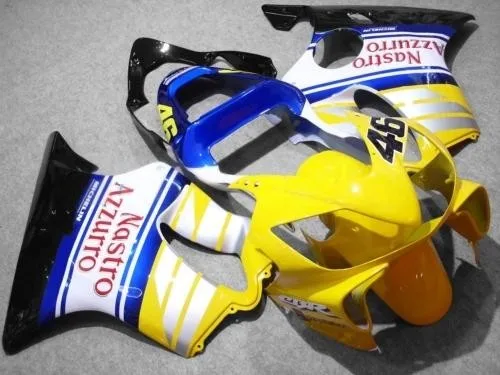 km Injection fairing kits for  CBR600 F4i 2001 2002 2003 CBR600 01 02 03 CBR600 F4i 01 02 03 F4i fairings blue Yellow black