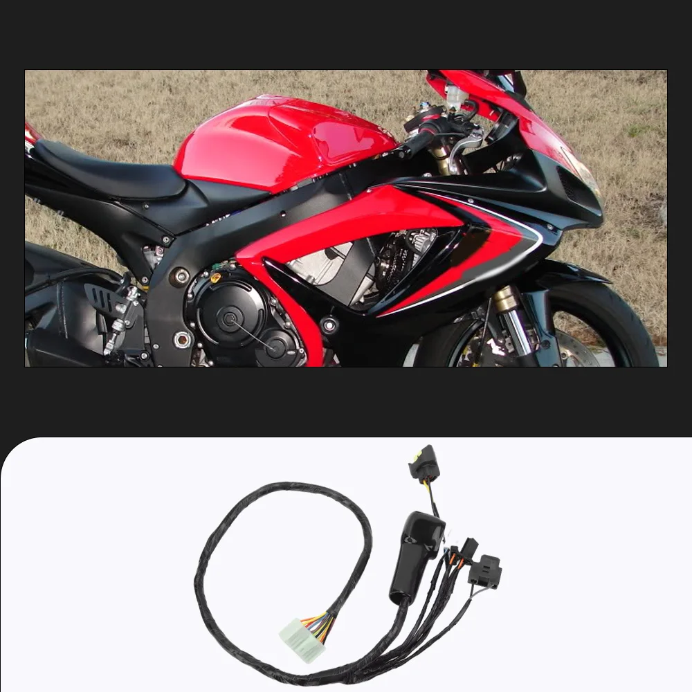 

Motorcycle Headlight Wiring Harness Assembly 36620-01H00 For Suzuki GSXR600 GSXR750 2006-2007 3662001H00 Headlight Gauge Harness